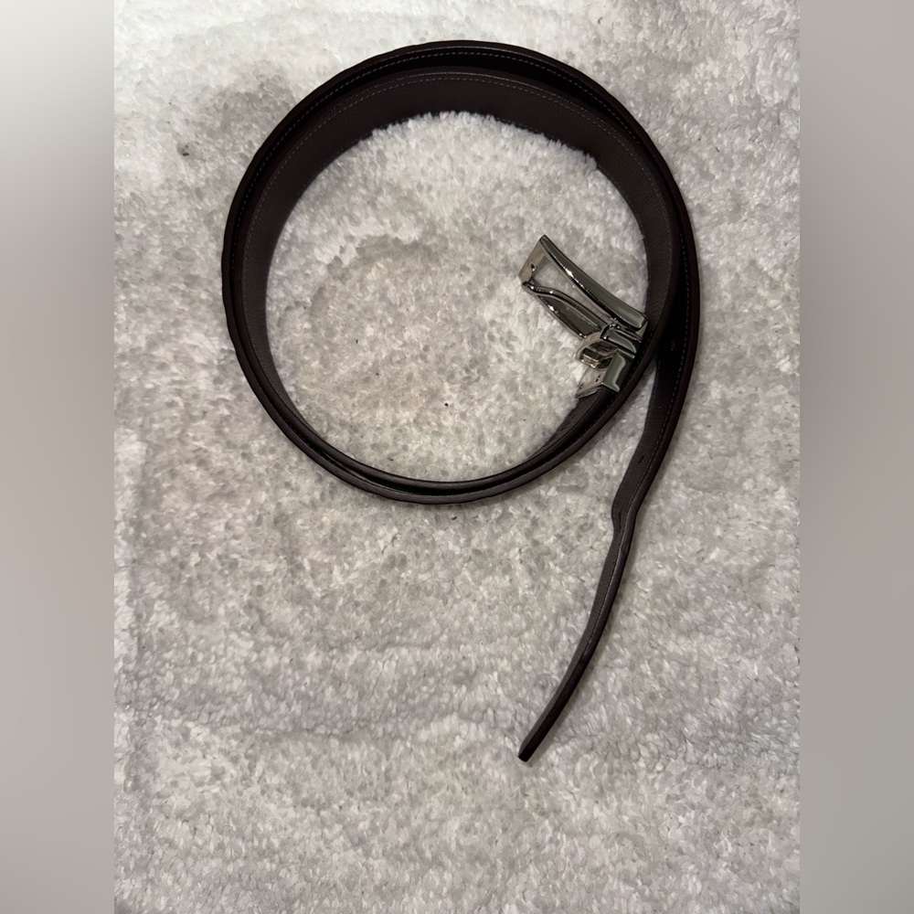 Coach Unisex Brown Reversible Belt-Preloved